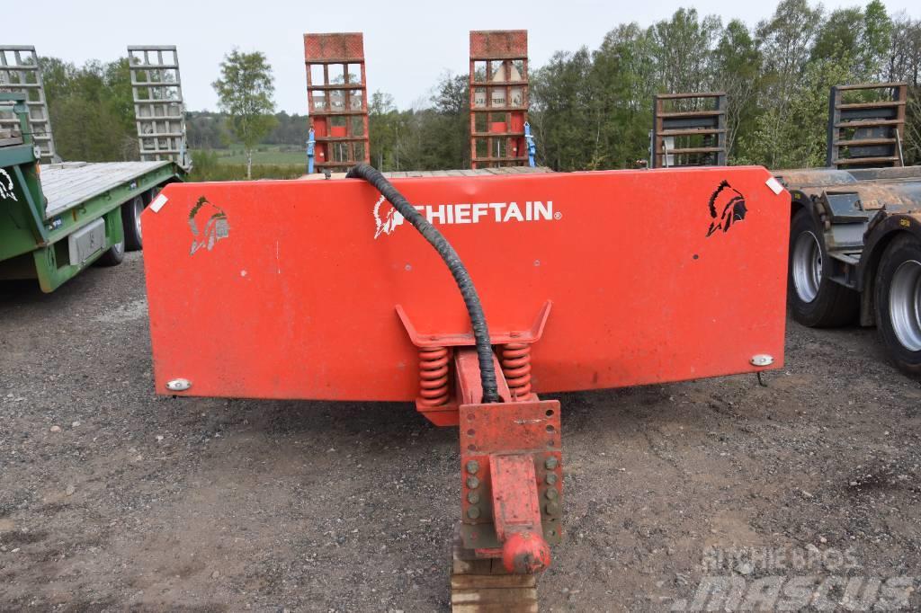 Chieftain Beg Skogsmaskintrailer Stegdäck 16 ton Overige opleggers