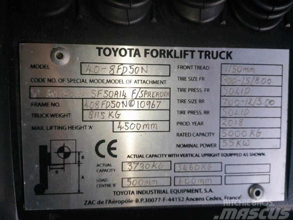 Toyota 40-8FD50N Diesel heftrucks