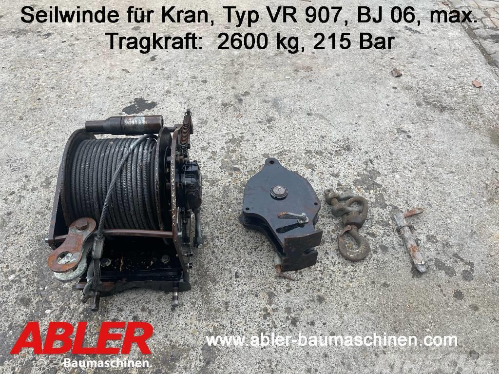  Seilwinde für LKW-Kran VR 907 Laadkranen
