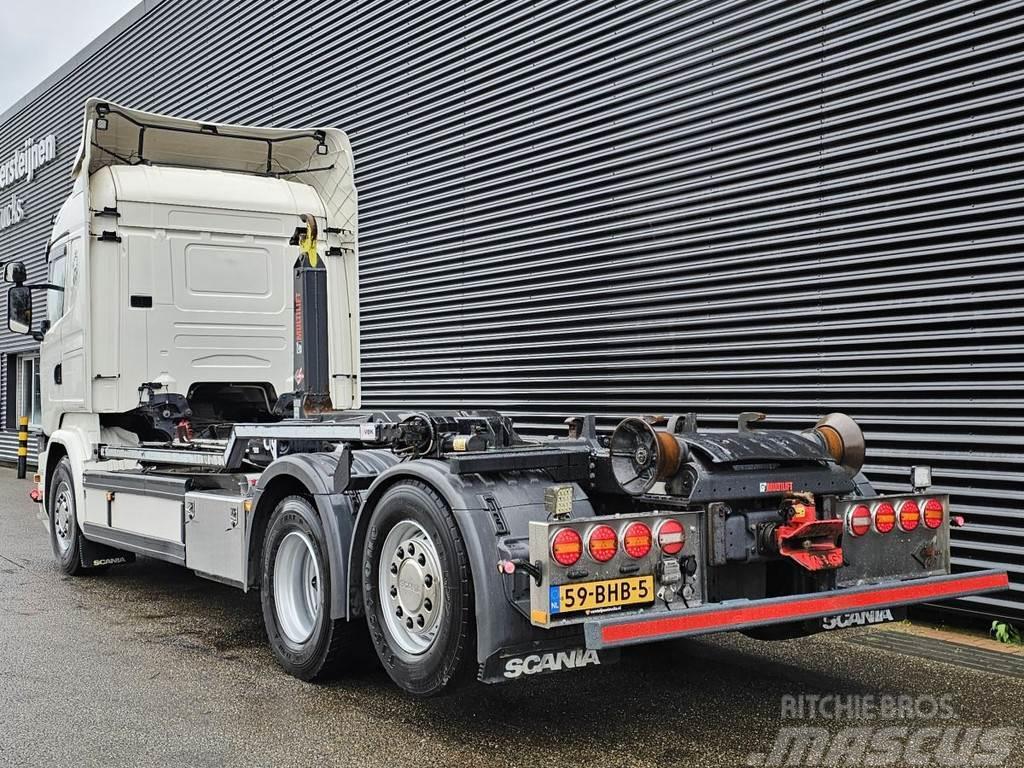 Scania R450 6x2*4 / EURO 6 / HOOKLIFT / ABROLKIPPER Vrachtwagen met containersysteem