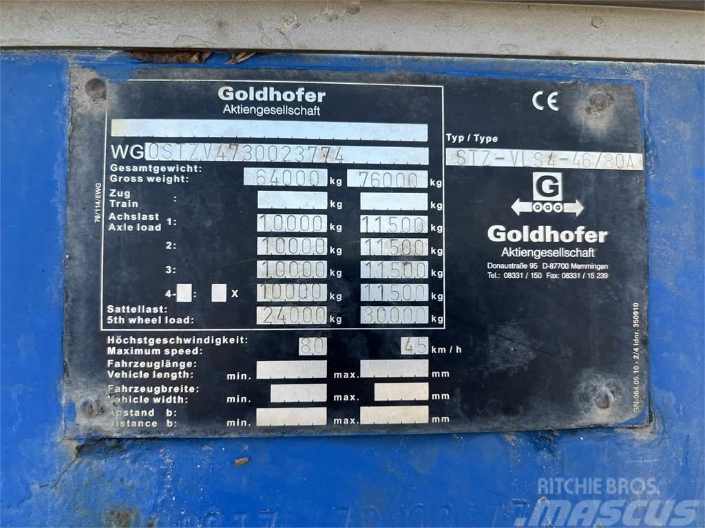 Goldhofer STZ-VLS 4-46/80 A Diepladers