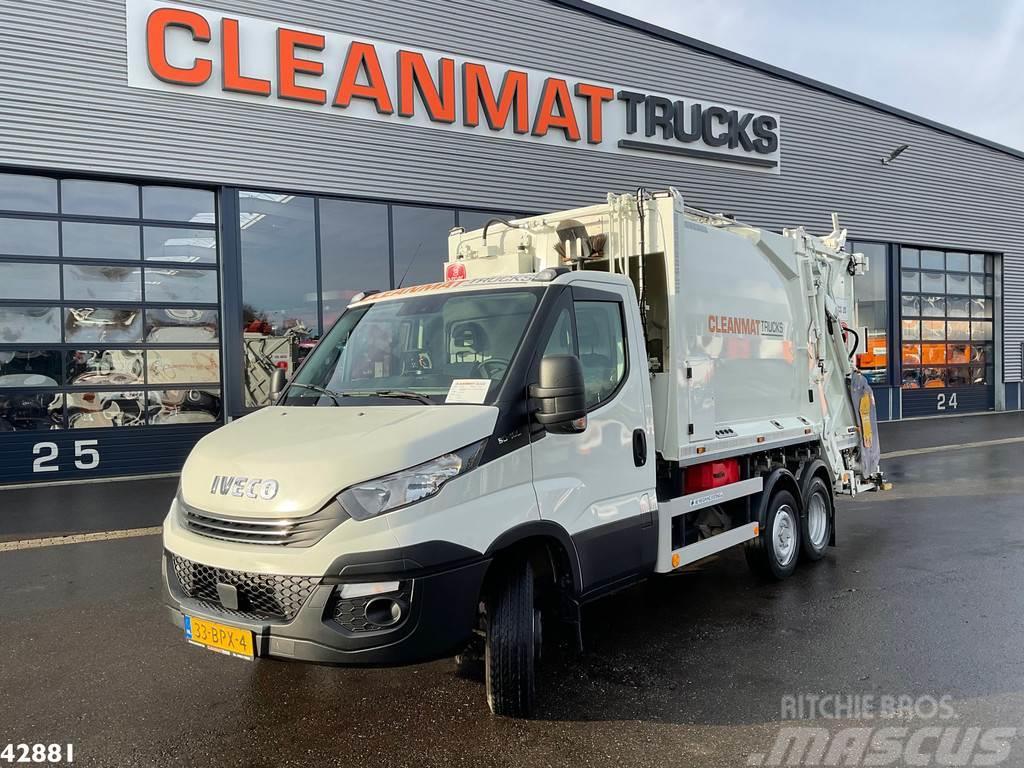 Iveco Daily 100C21 VDK 7m³ + AE weighing systeem Vuilniswagens
