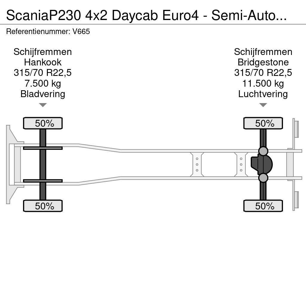 Scania P230 4x2 Daycab Euro4 - Semi-Automaat - KoelVriesB Koelwagens