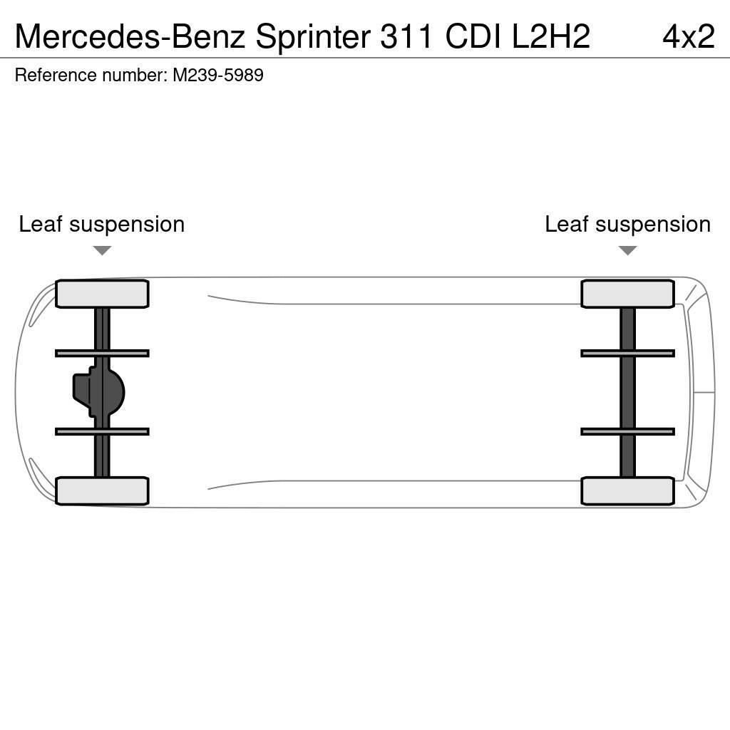 Mercedes-Benz Sprinter 311 CDI L2H2 Gesloten bedrijfswagens