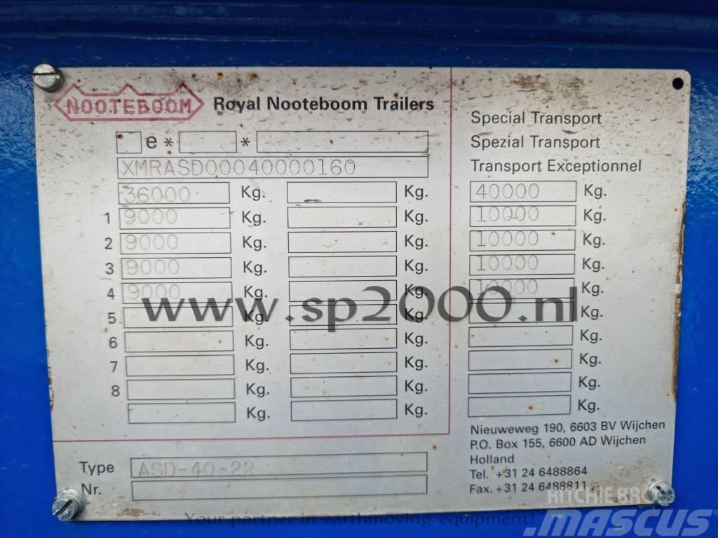 Nooteboom ASD-40-22 Diepladers