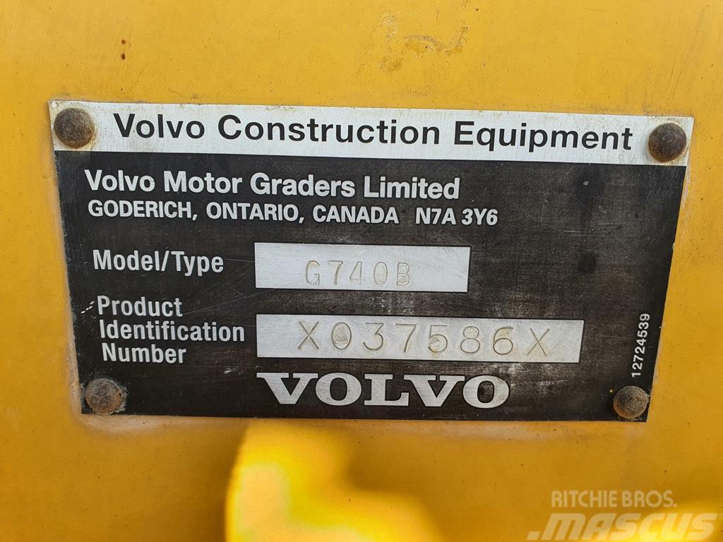 Volvo G 740 B PARTS Graders