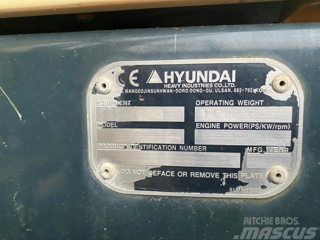 Hyundai 140W-9A Wielgraafmachines