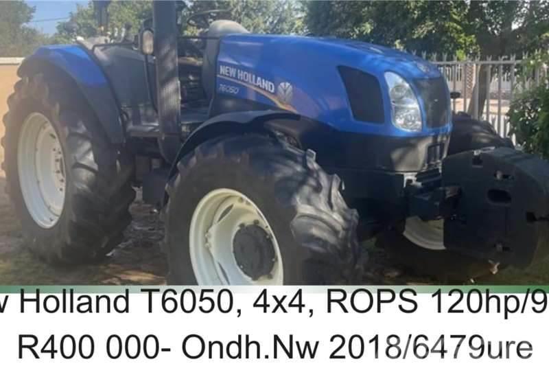 New Holland T6050 - ROPS - 120hp / 93kw Tractoren