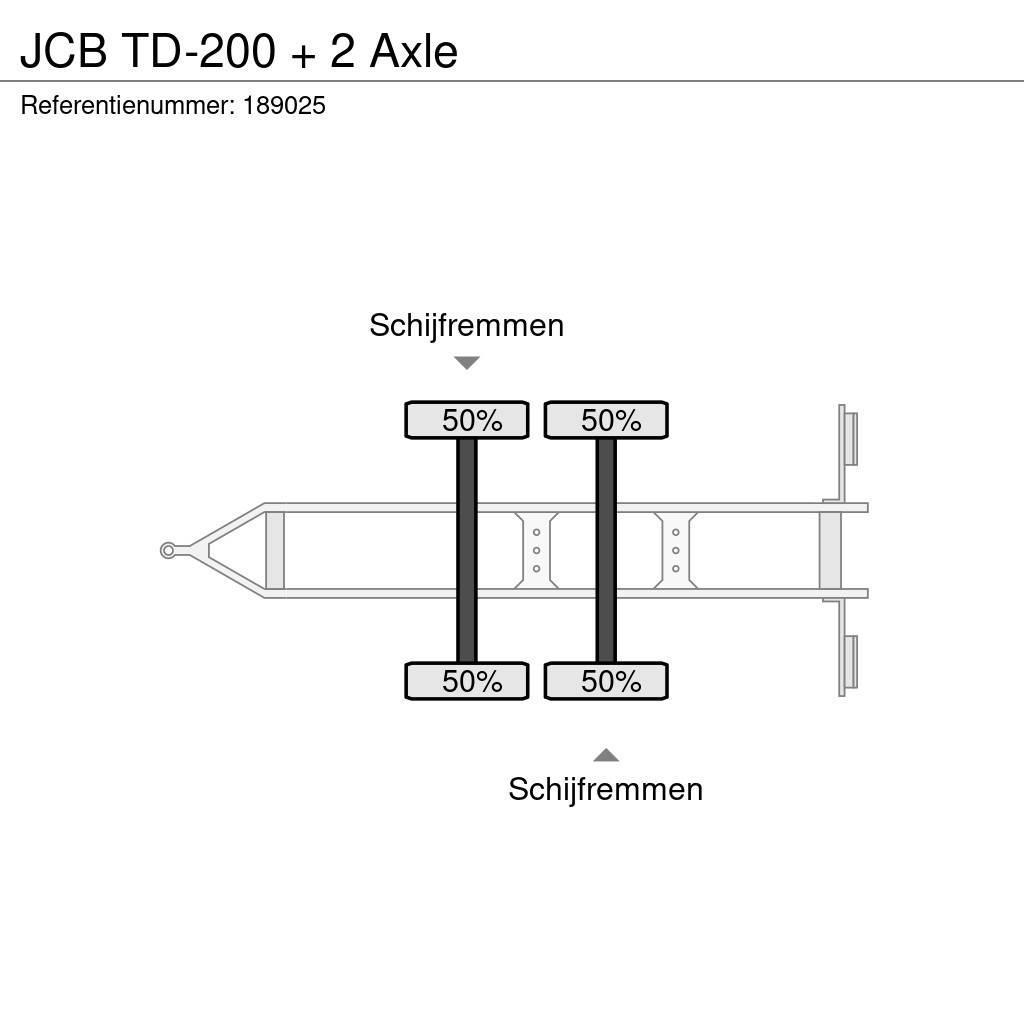 JCB TD-200 + 2 Axle Schuifzeilopbouw