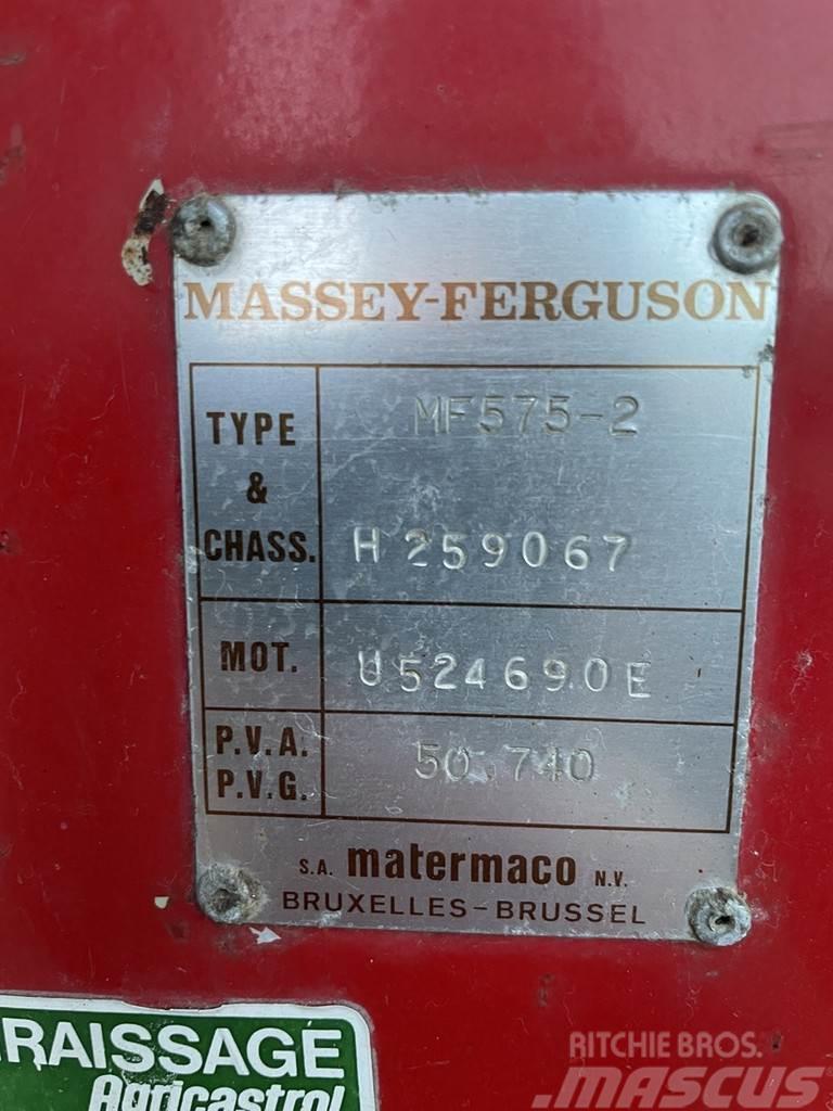Massey Ferguson 575 Tractoren