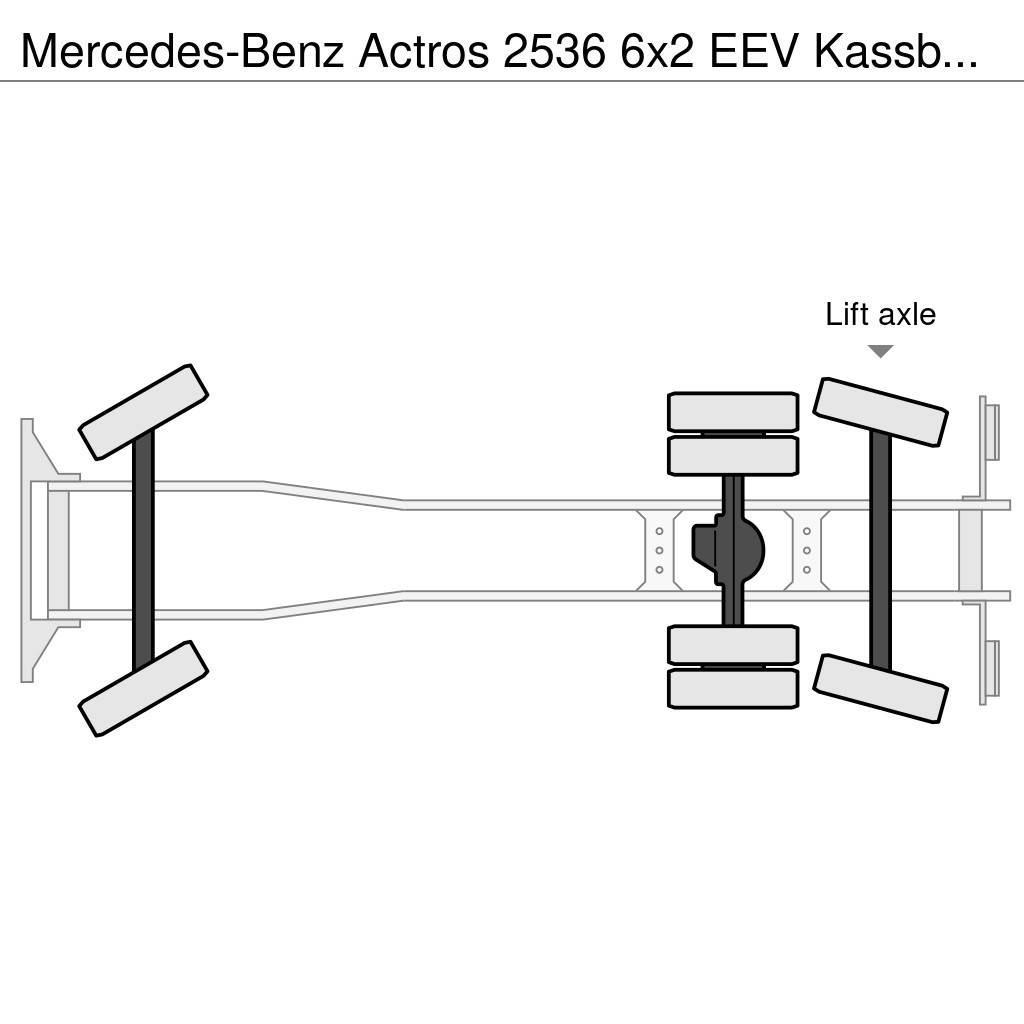 Mercedes-Benz Actros 2536 6x2 EEV Kassbohrer 18900L Tankwagen Be Tankwagen