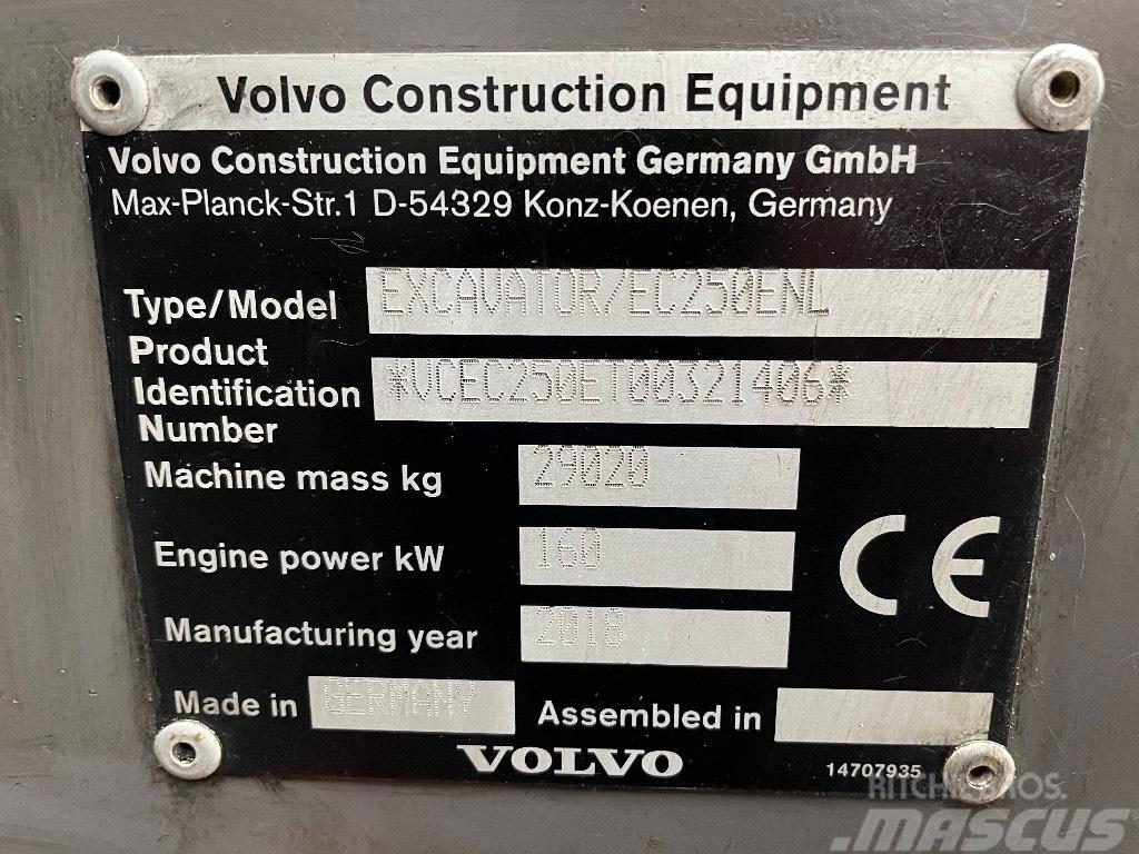 Volvo EC 250ENL Final drive Excavator for parts Chassis en ophanging