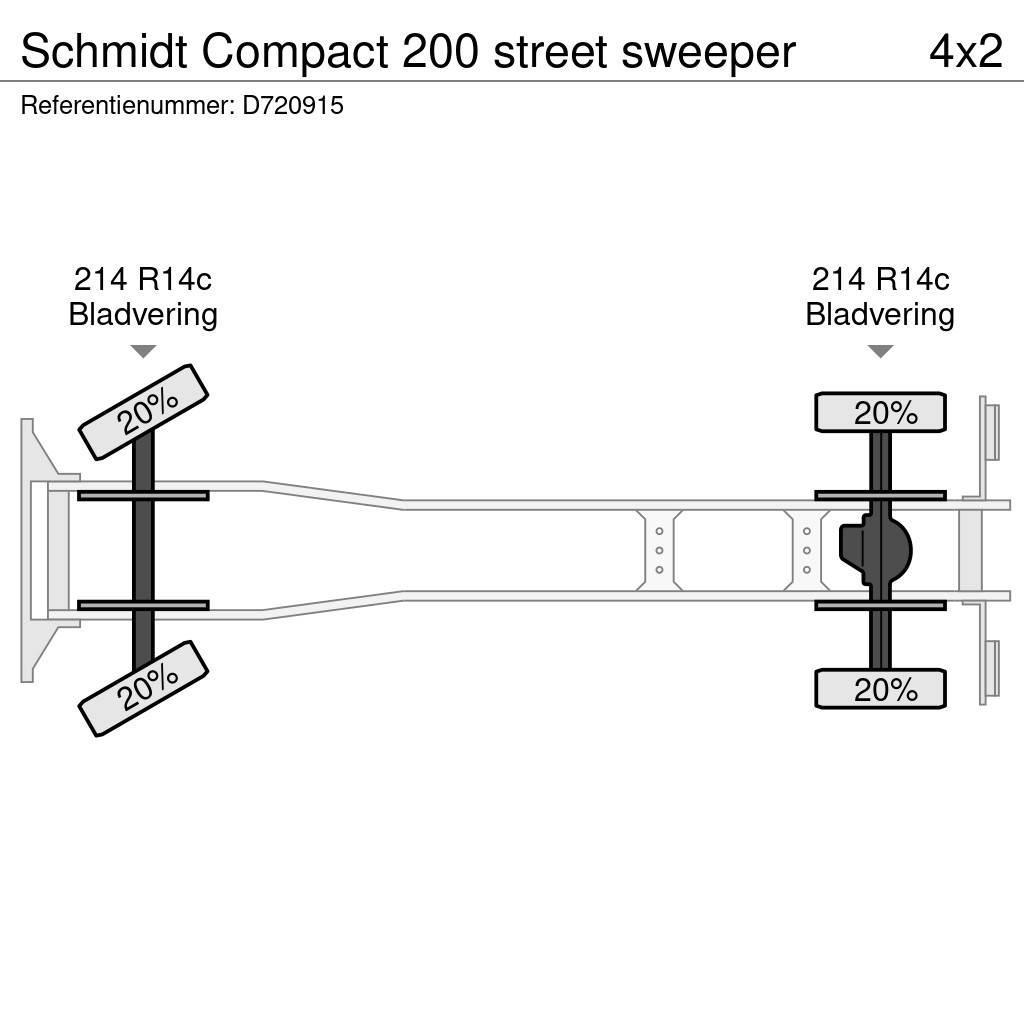 Schmidt Compact 200 street sweeper Kolkenzuigers
