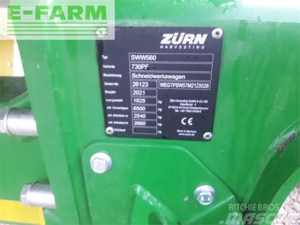 Zürn premium flow 730 Accessoires voor maaidorsmachines