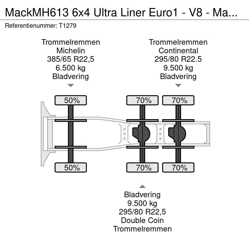 Mack MH613 6x4 Ultra Liner Euro1 - V8 - Manual - PTO - Trekkers