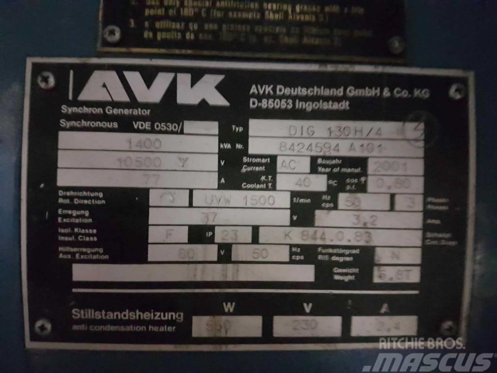 AVK DIG130 H/4 Diesel generatoren