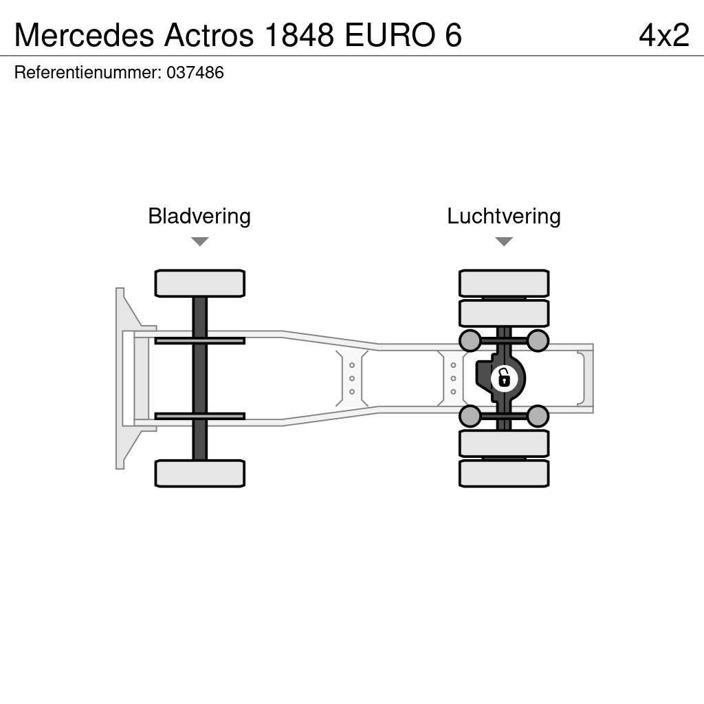Mercedes-Benz Actros 1848 EURO 6 Trekkers