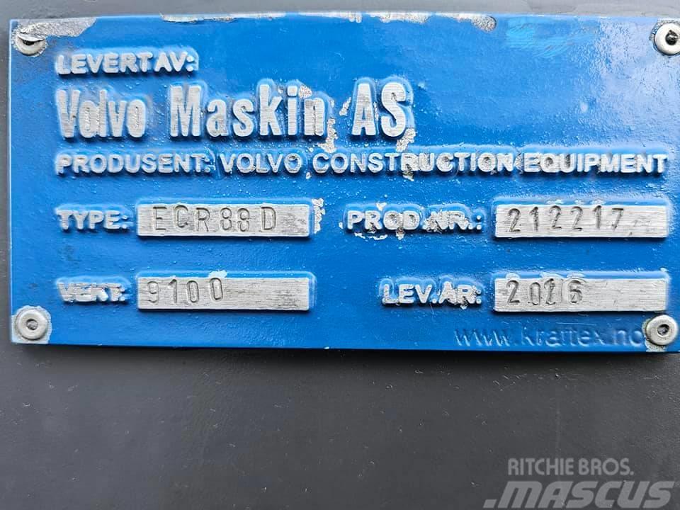 Volvo ECR 88 D Minigraafmachines < 7t