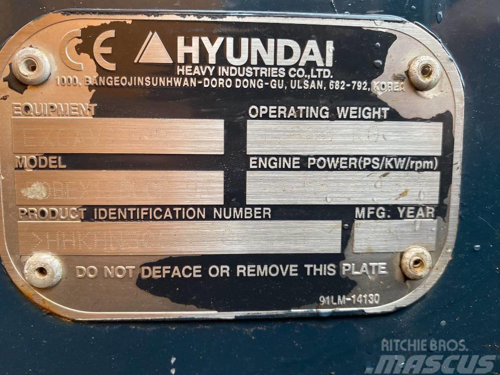 Hyundai Harvadig 125LCR-9A c/w 2020 Keto 100LD Bosbouw graafmachines