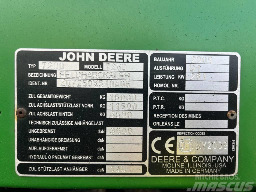 John Deere 7250 Zelfrijdende veldhakselaars