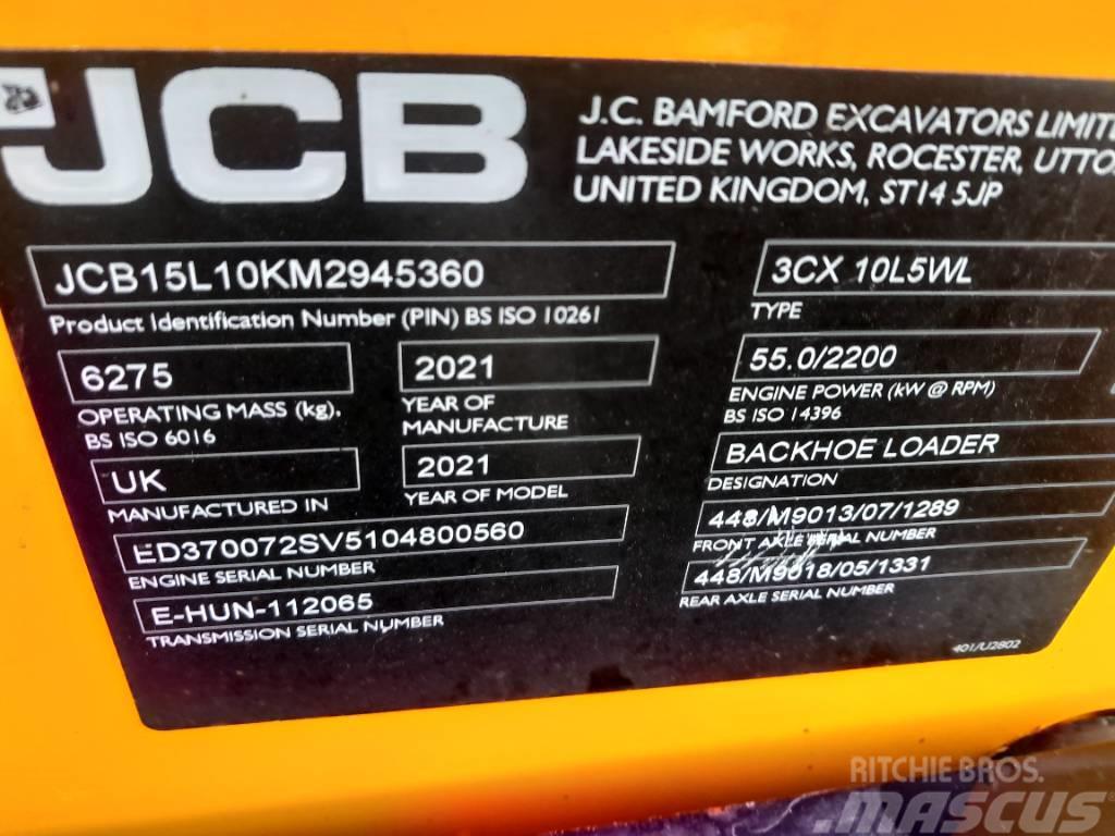 JCB 3CX Compact Graaf-laadcombinaties