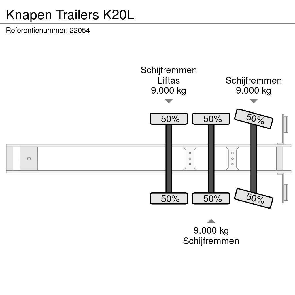 Knapen Trailers K20L Schuifvloeropleggers