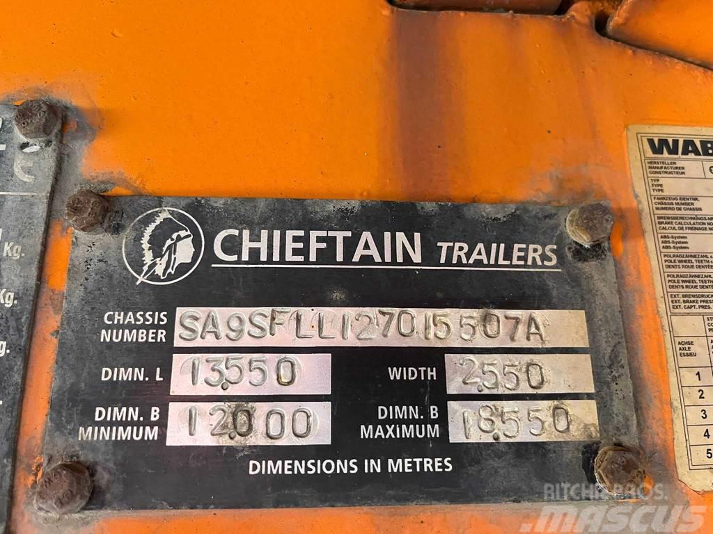 Chieftain SFLL 1270 PLATFORM L=9315 mm Diepladers