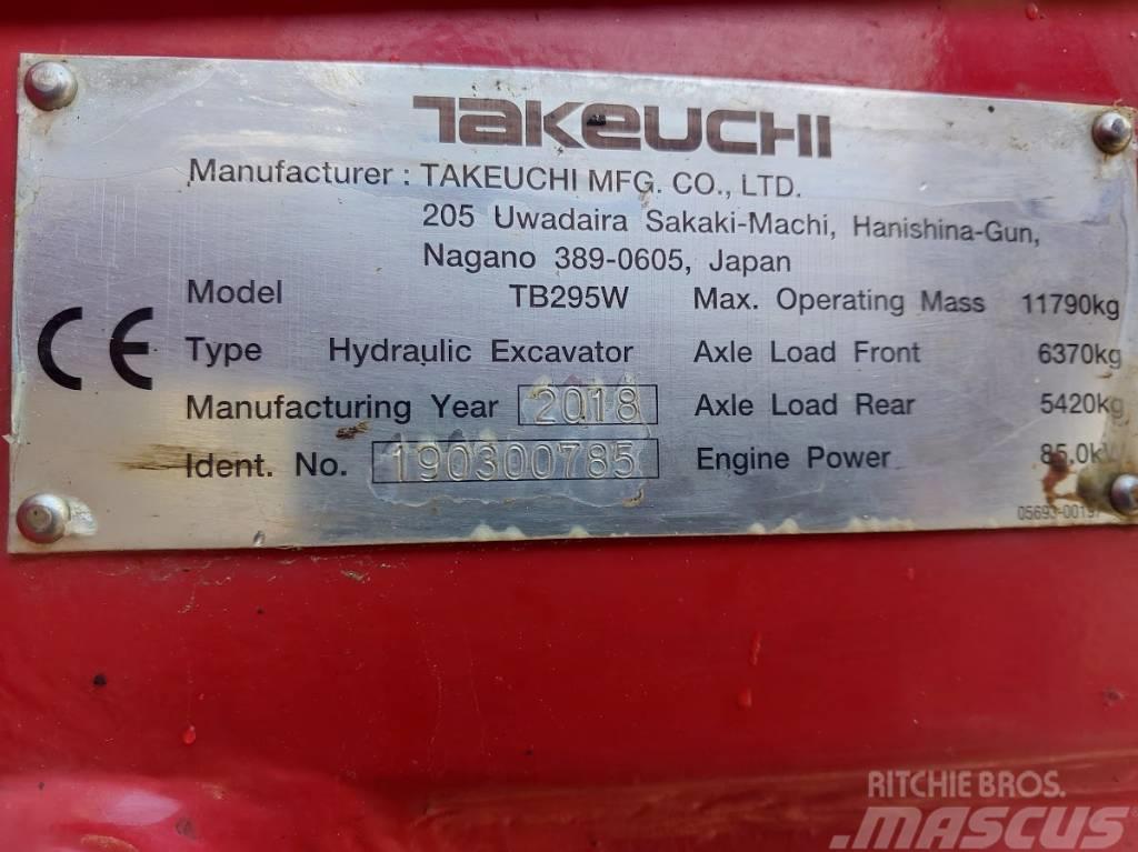 Takeuchi TB295W Wielgraafmachines