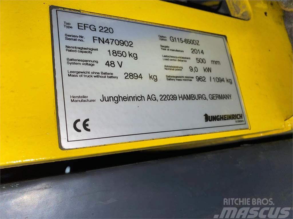 Jungheinrich EFG 220 Elektrische heftrucks