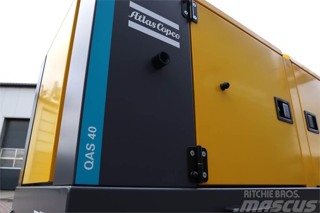 Atlas Copco QAS40 Valid inspection, *Guarantee! Diesel, 40 kVA Diesel generatoren