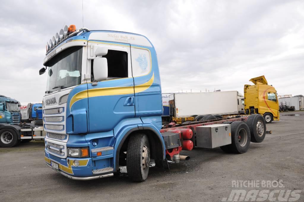 Scania R730 LB6X2MNA Chassis met cabine