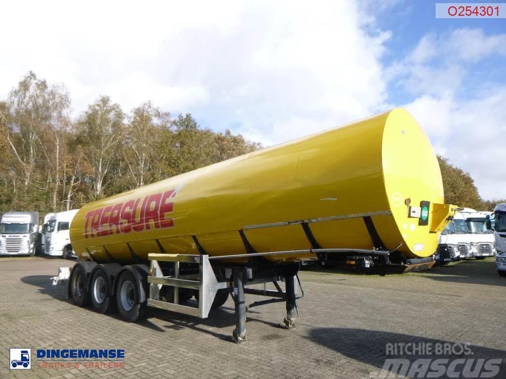  Crane Fruehauf Food (beer) tank inox 30 m3 / 2 com Tankopleggers