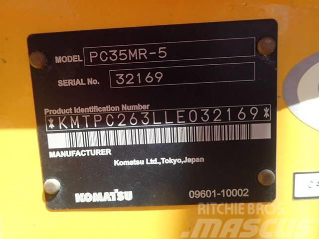 Komatsu PC35MR-5 Minigraafmachines < 7t