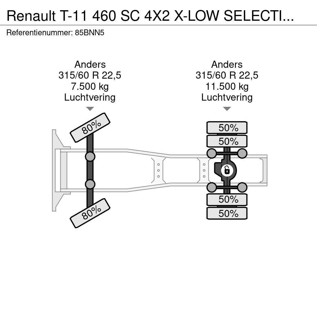 Renault T-11 460 SC 4X2 X-LOW SELECTION, HEFSCHOTEL, HYDRA Trekkers