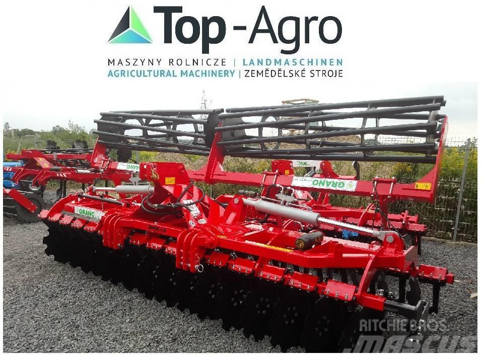 Top-Agro GRANO Disc Harrow 4m, OFAS 560mm, roller 500mm Schijveneggen