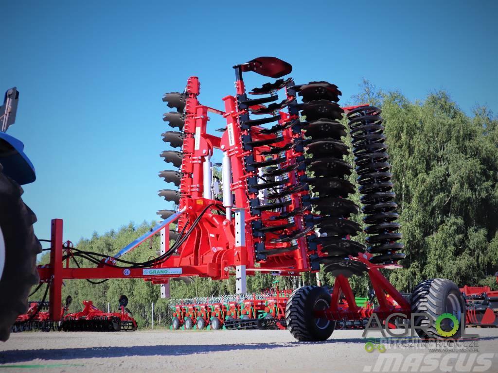 Grano System Brona talerzowa 4,5m Tornado wózek Schijveneggen