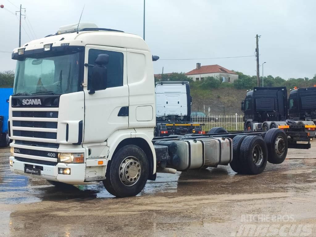 Scania 124 L 400 Chassis met cabine