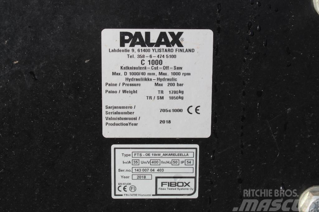 Palax C1000 Pro+ Firewood Processor Houtklover