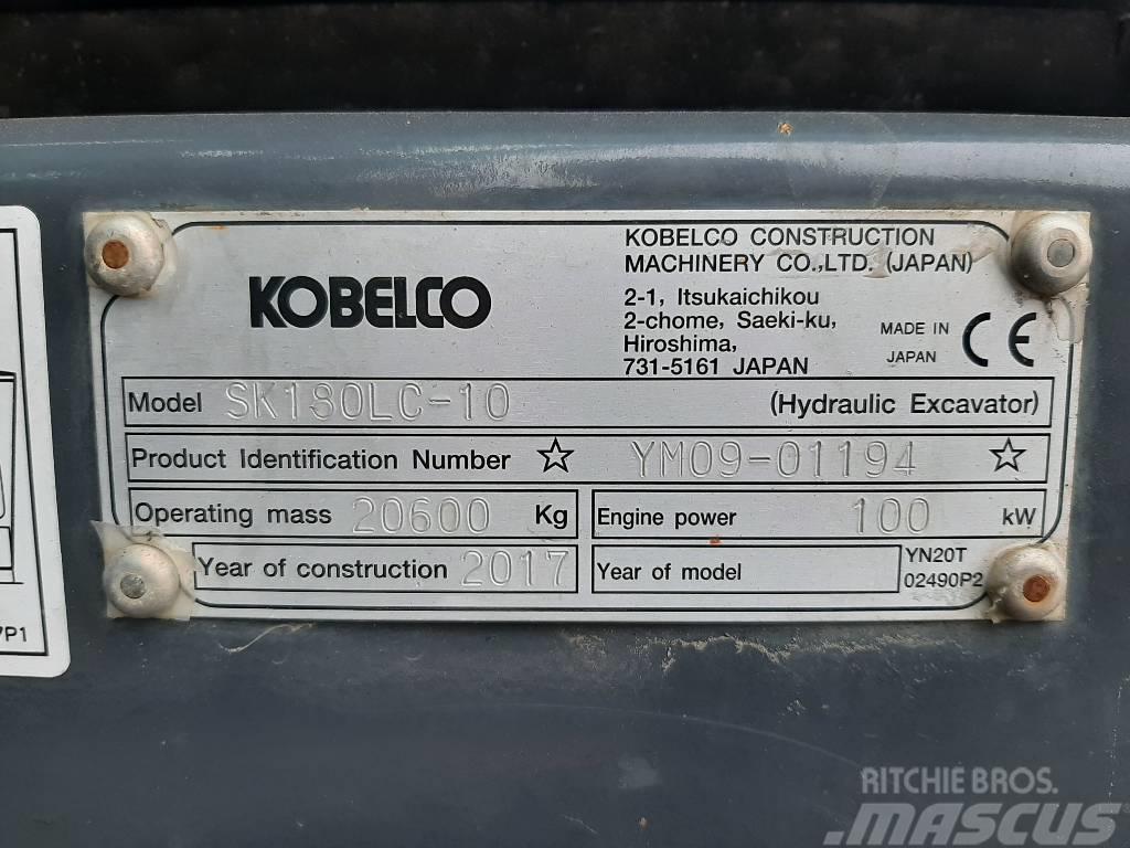 Kobelco SK180LC-10 Rupsgraafmachines
