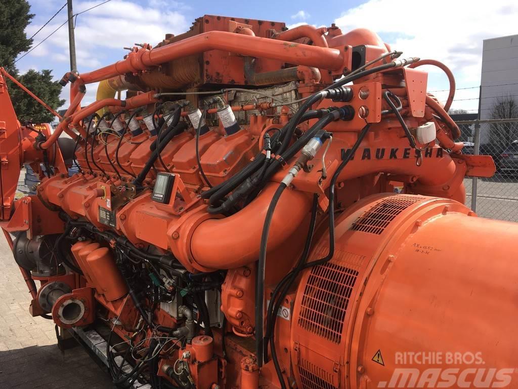 WAUKESHA 16V150LTD GENERATOR 1650KVA USED Diesel generatoren