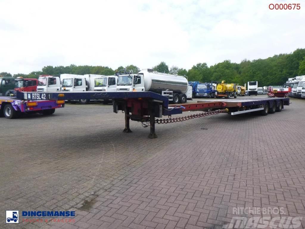 Nooteboom 3-axle semi-lowbed trailer OSDS-48-03V / ext. 15 m Diepladers