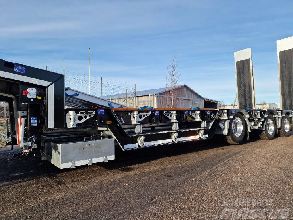 Humbaur HTS30  flatbed semi-trailer Diepladers