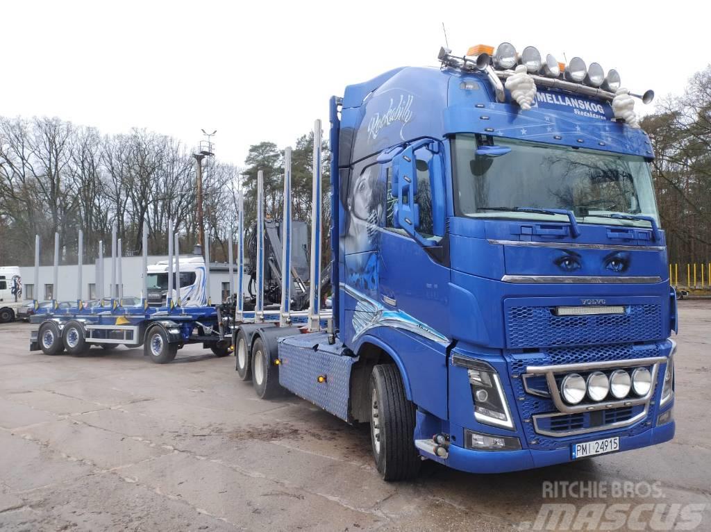 Volvo FH 16 750 6x4 Hout-Bakwagens