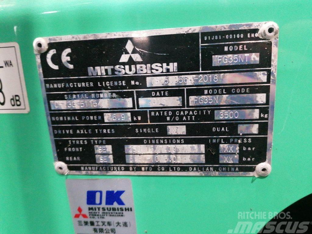 Mitsubishi FG35NT LPG heftrucks