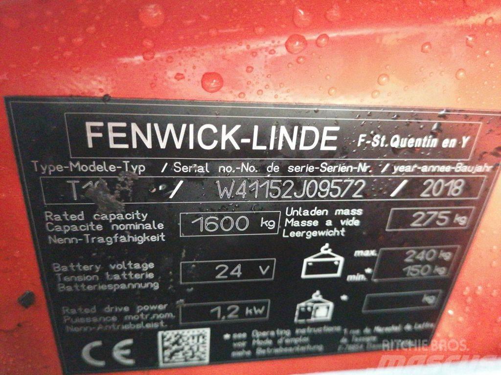 Linde T16 Electro-pallettrucks