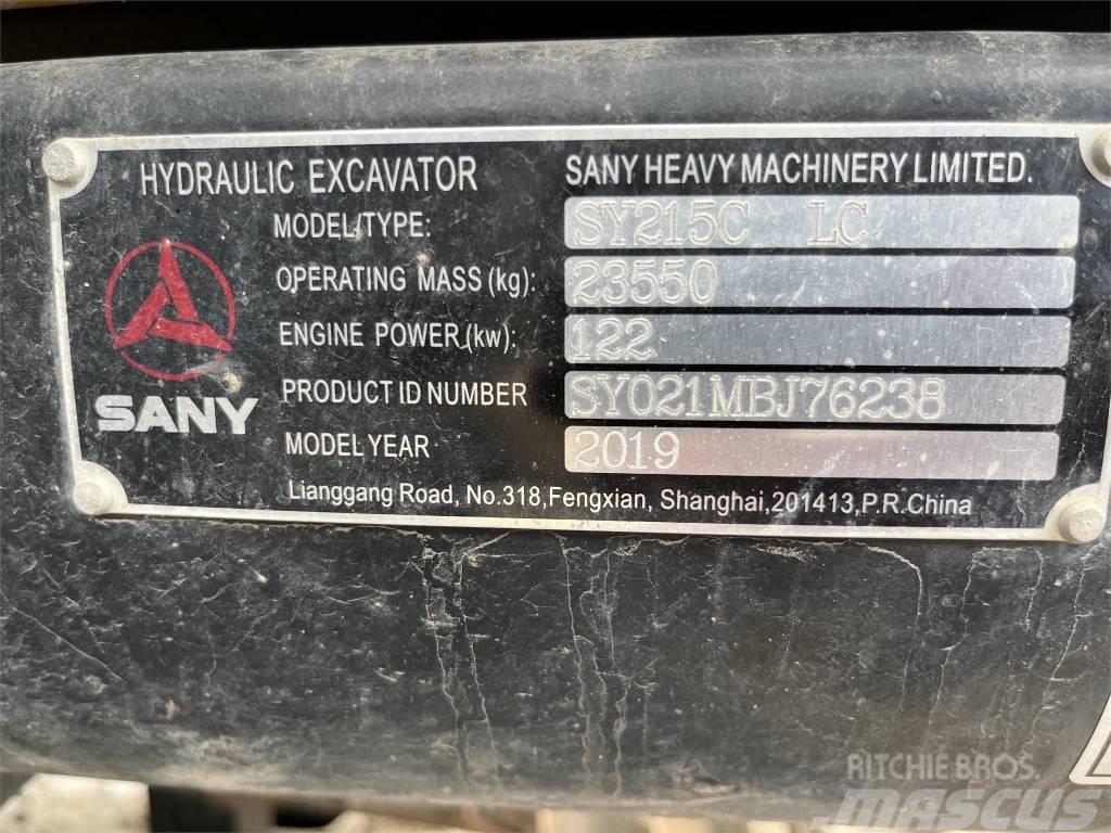 Sany SY215C Rupsgraafmachines