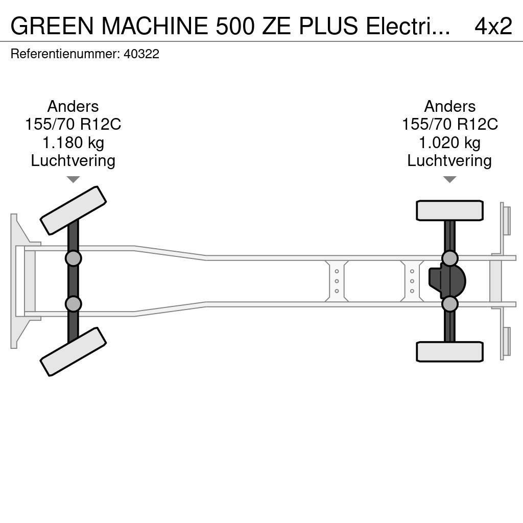 Green Machines 500 ZE PLUS Electric sweeper Veegwagens