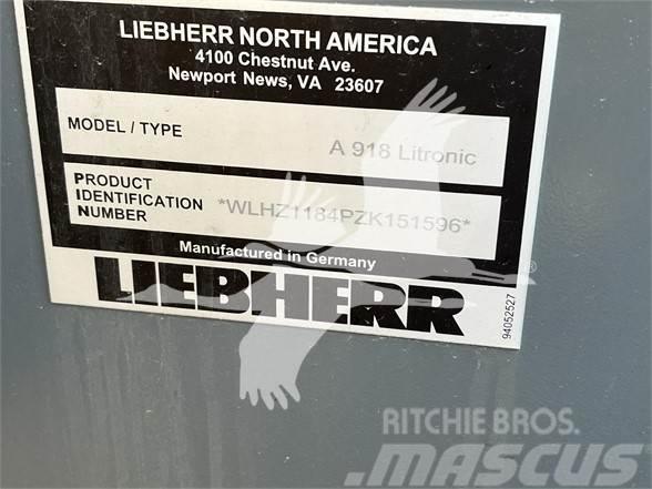 Liebherr A918 COMPACT LITRONIC Wielgraafmachines
