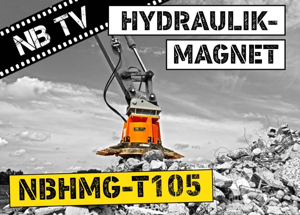  Hydraulikmagnet NBHMG T105 | Baggermagnet | 19-23t Rupsgraafmachines