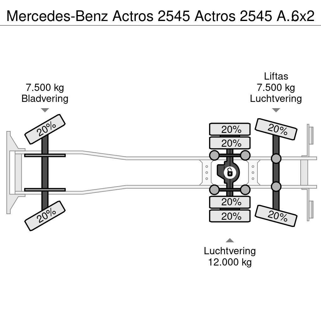Mercedes-Benz Actros 2545 Actros 2545 Abrollkipper 6x2 ADR EU6 A Anders
